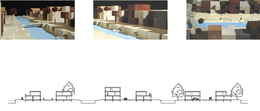 Hafen-Quartier Schnitt